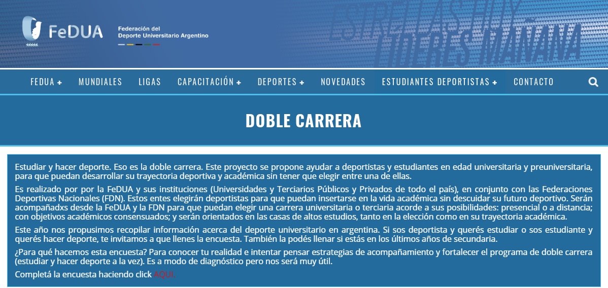 Doble Carrera, el proyecto que puede cambiar la cultura deportiva y de estudios en Argentina