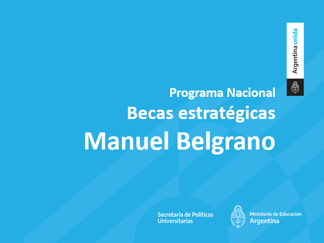 Presentación Becas Manuel Belgrano