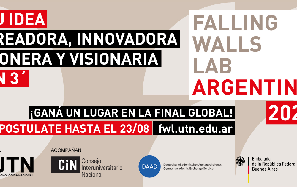Falling Walls Lab 2021 en Argentina extiende sus plazos para postularse –  UTN Concordia